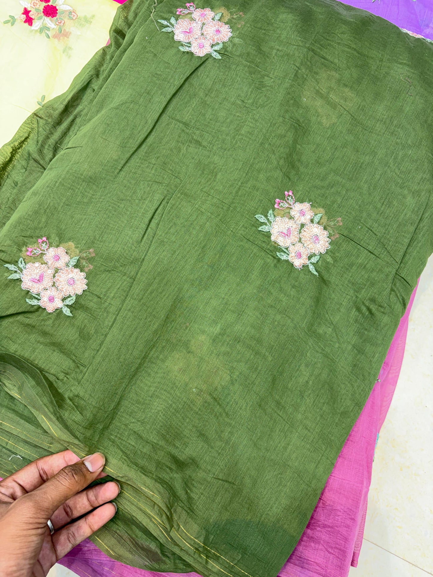 Premium Malchandari Dairy Embroidery Soft Width 44