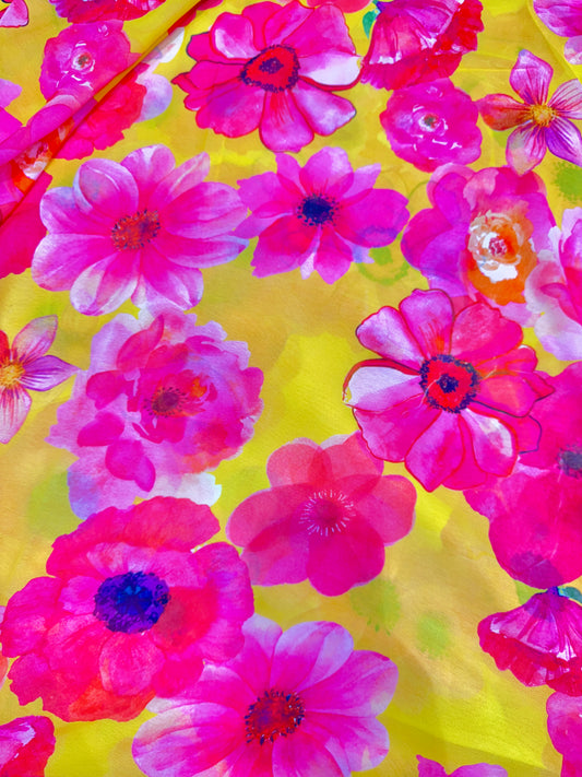 100% Soft šprinted georgette,š„»Lightweight 44-45inch width Sare , Anarkali , dresses