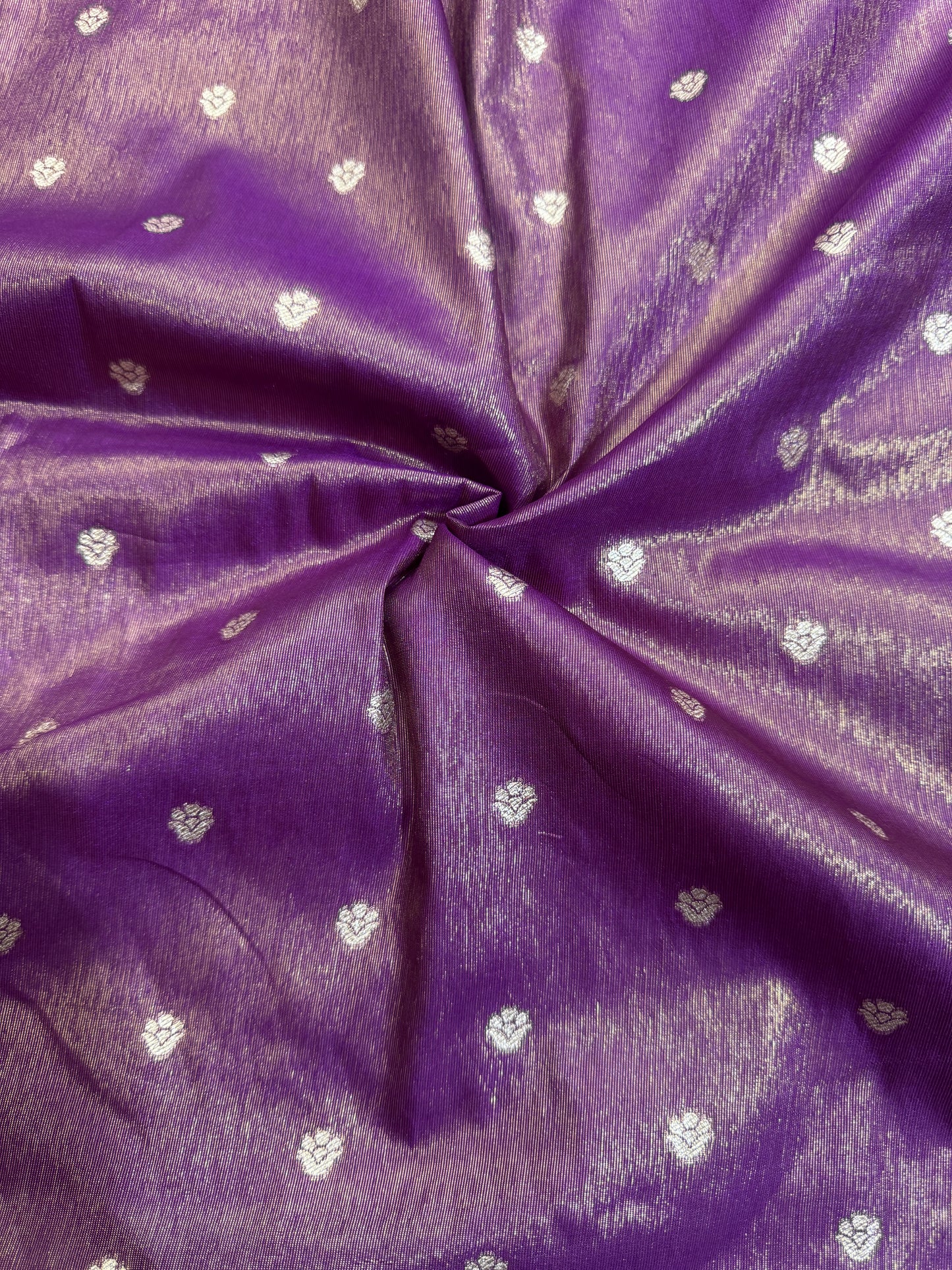 Paitanick Desing border with tissu fabric 44-45 width dark purple