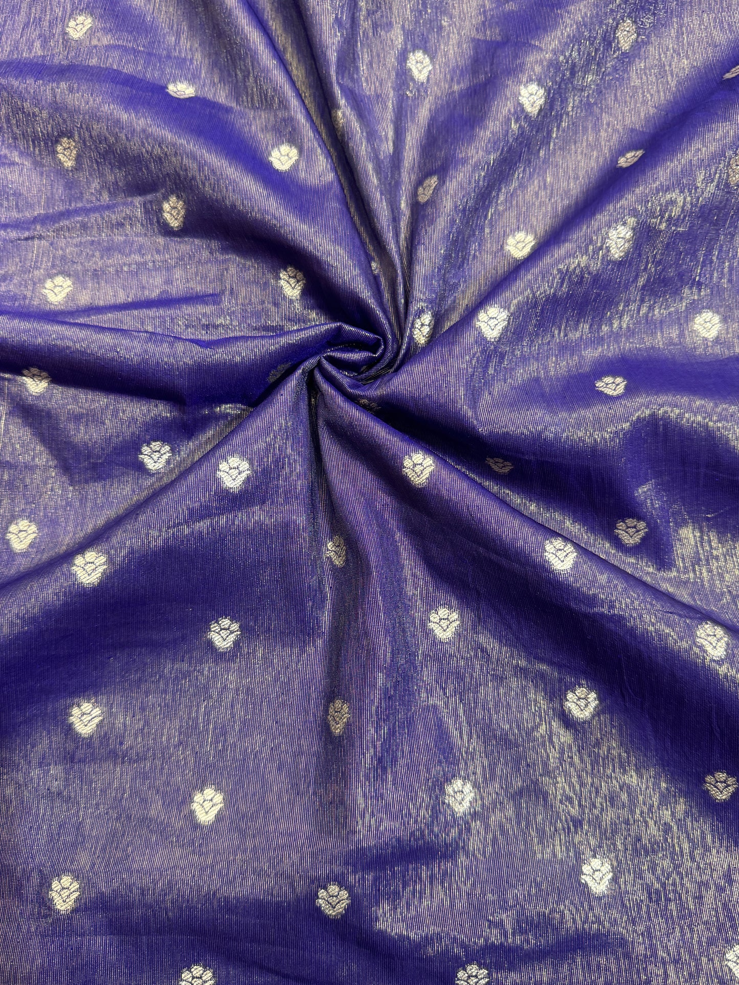 Paitanick Desing border with tissu fabric 44-45 width blue