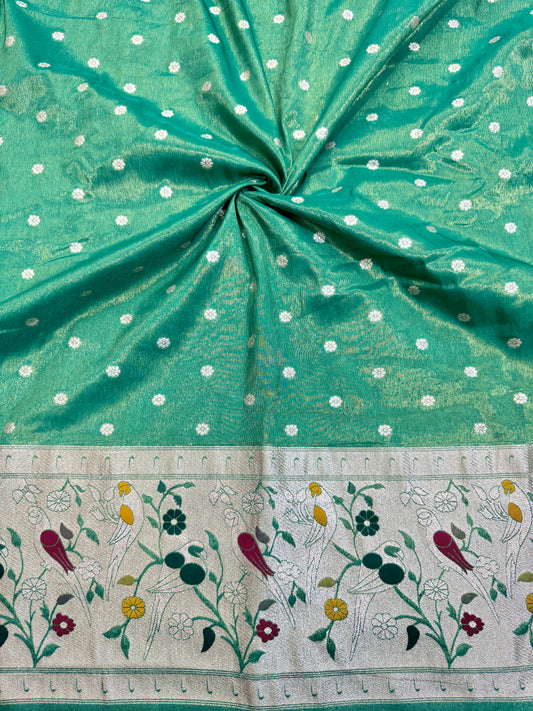 Paitanick Desing border with tissu fabric 44-45 width