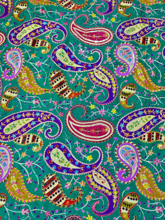 Multicolor all over position, Printed chenon Fabric for | Designer Floral Print Fabric for width 44inch widthMulticolor all over position, Printed chenonFabric for Dressmaking | Designer Floral Print t width 44inch width, Bl