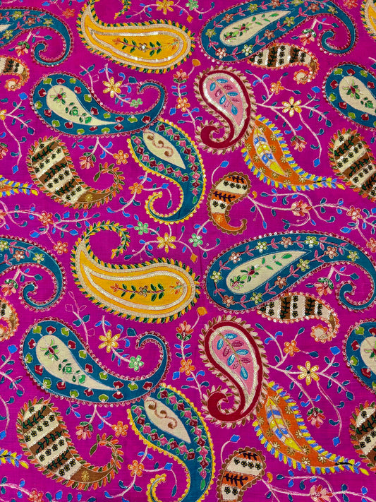 Multicolor all over position, Printed chenon Fabric for | Designer Floral Print Fabric for width 44inch widthMulticolor all over position, Printed chenonFabric for Dressmaking | Designer Floral Print t width 44inch width, Bl