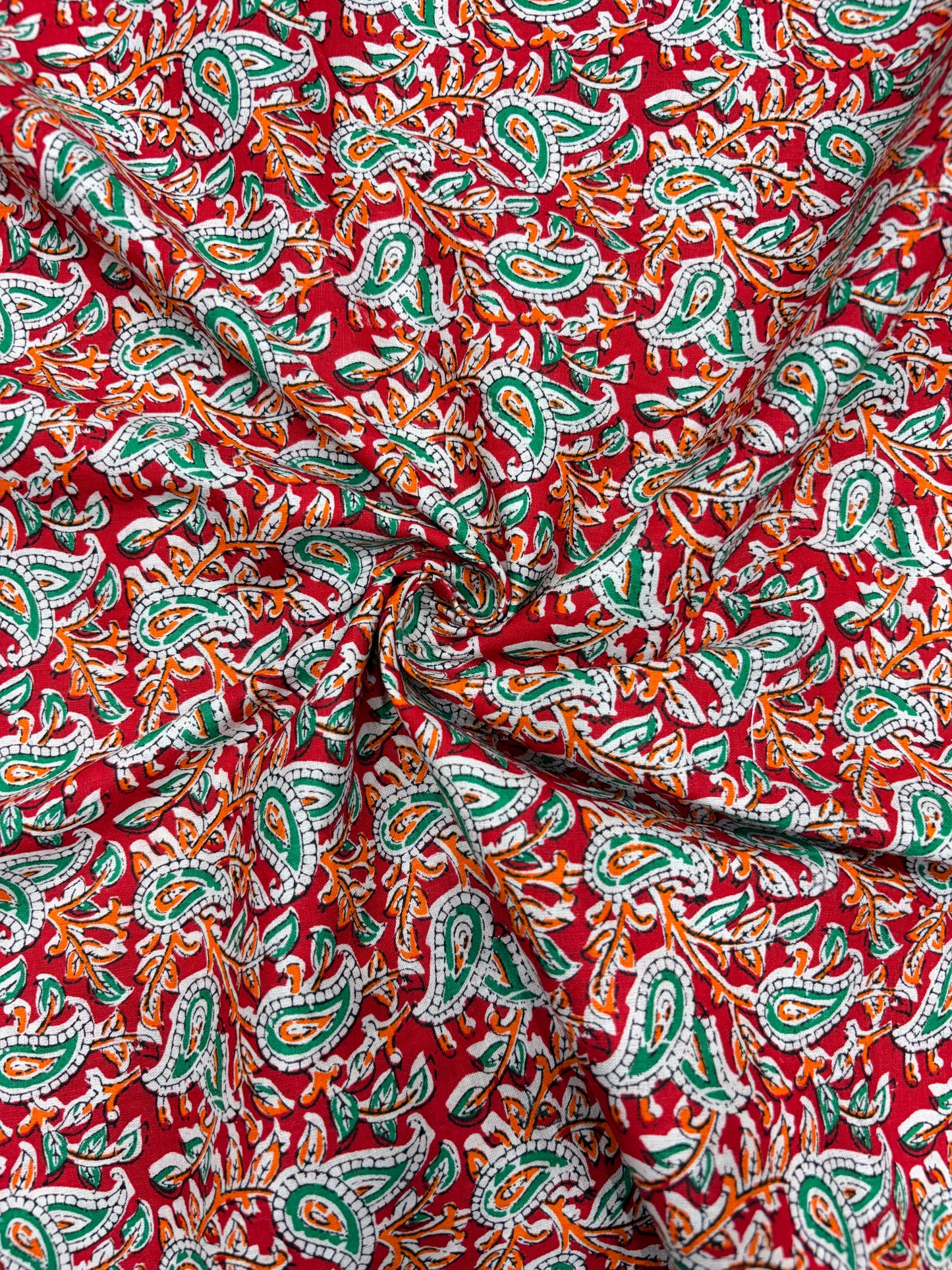 Premium Multicolor Jyothi Cotton Fabric (100% Pure Cotton) – Soft & Breathable 40 width