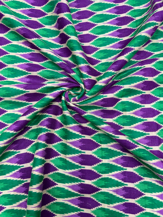 Premium Multicolor Jyothi Cotton Fabric (100% Pure Cotton) – Soft & Breathable 40 width