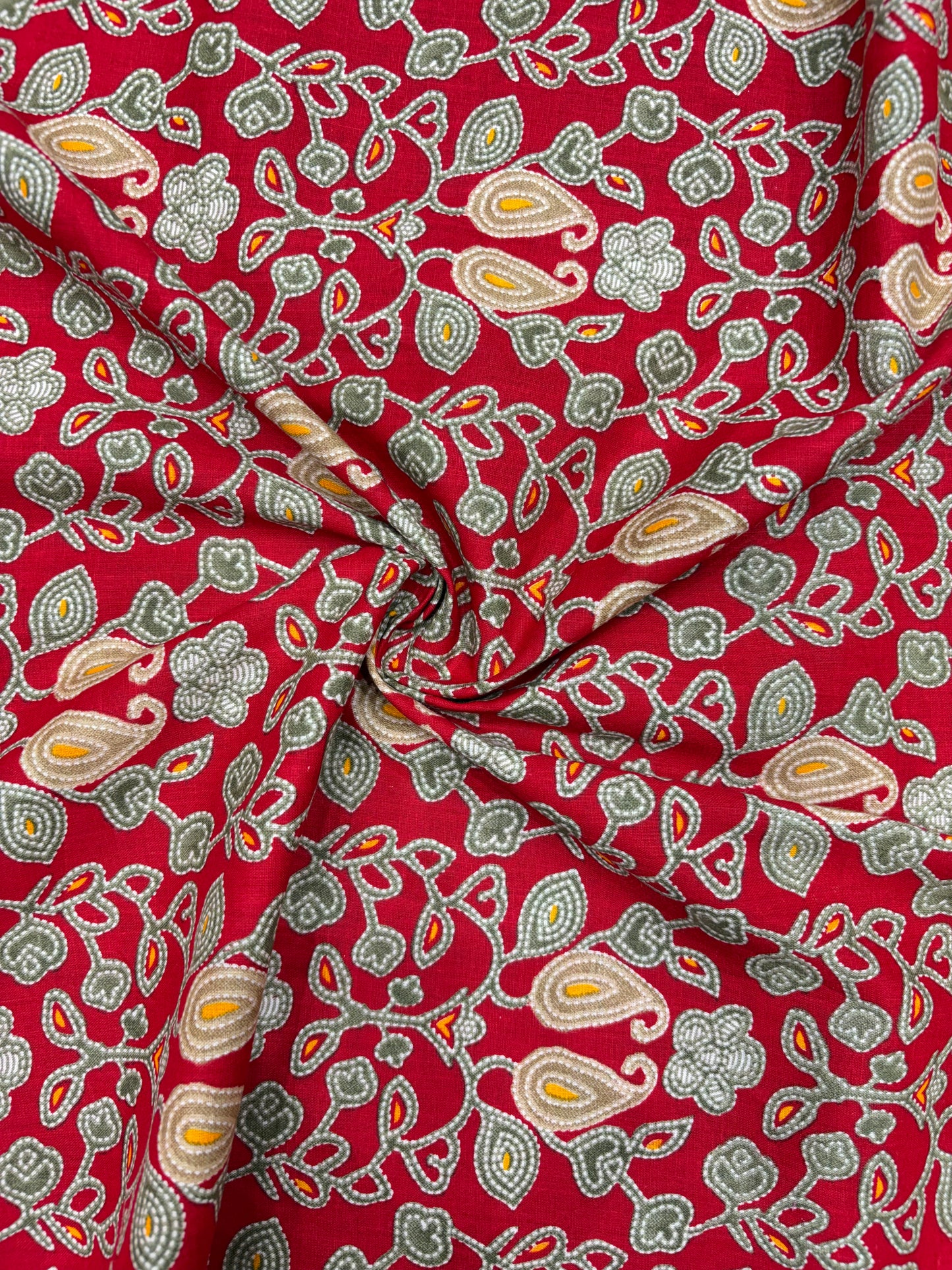 Premium Multicolor Jyothi Cotton Fabric (100% Pure Cotton) – Soft & Breathable 40 width