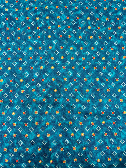 Premium Multicolor Jyothi Cotton Fabric (100% Pure Cotton) – Soft & Breathable 40 width