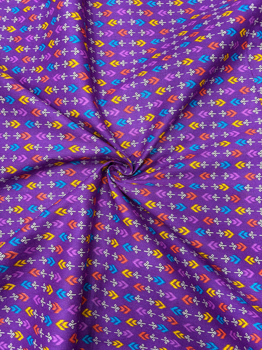 Premium Multicolor Jyothi Cotton Fabric (100% Pure Cotton) – Soft & Breathable 40 width
