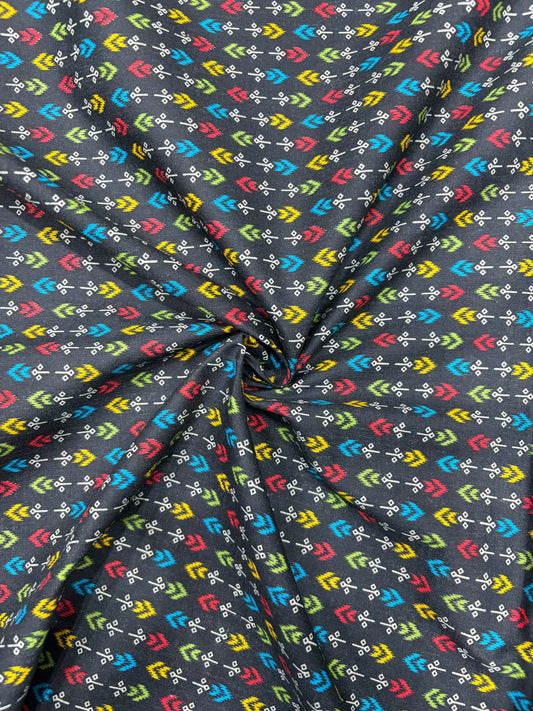 Premium Multicolor Jyothi Cotton Fabric (100% Pure Cotton) – Soft & Breathable 40 width