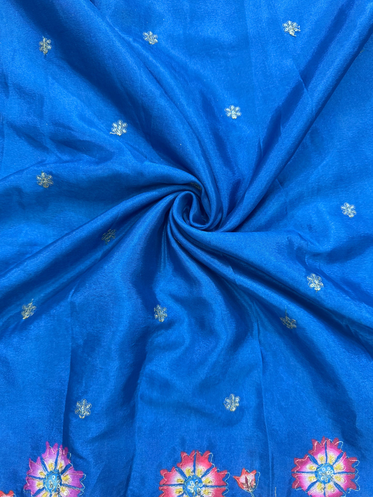 🥰🦌Beautiful Kalamkari Border Fabrics 🦚 44width