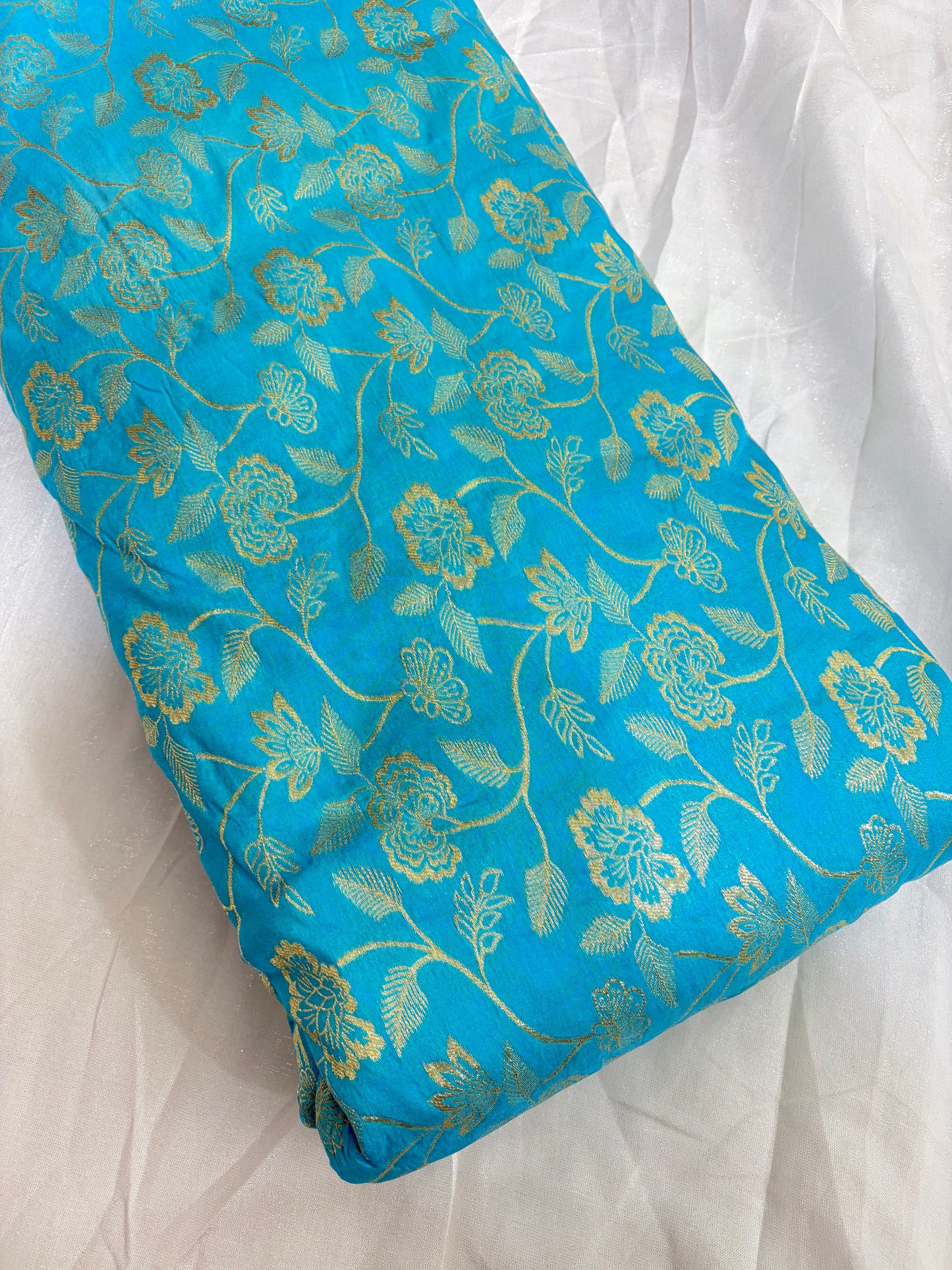 Royal Zari banarasi Fabrics Lace β Premium Designer Brocade Material 44inch width