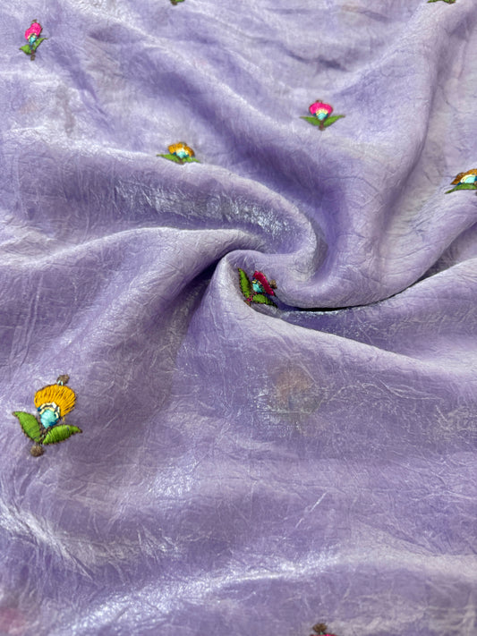 💕Beautiful 🦚 peacock Desing fendy fabric border flamingo fabrics 44-45inch width