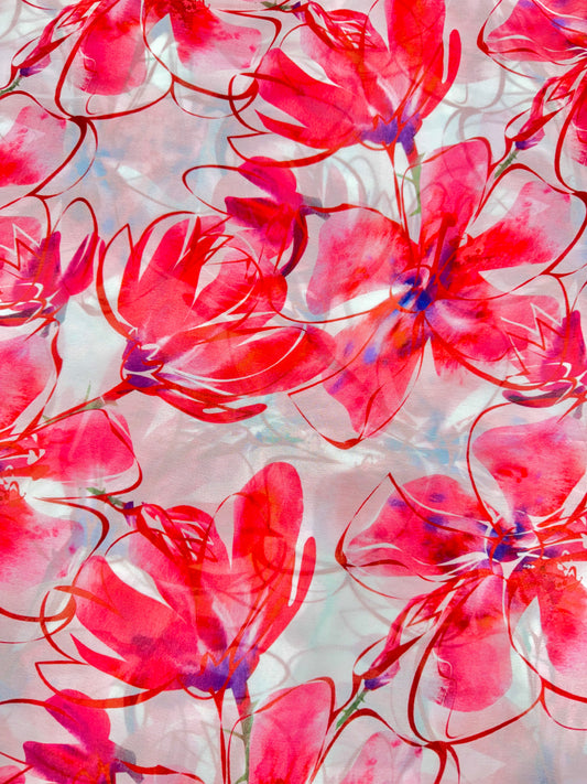 100% Soft šprinted georgette,š„»Lightweight 44-45inch width Sare , Anarkali , dresses