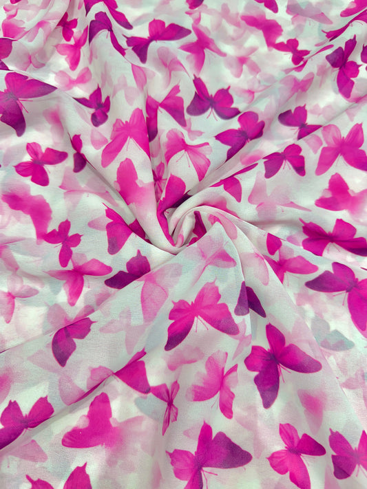 100% Soft šprinted georgette,š„»Lightweight 44-45inch width Sare , Anarkali , dresses