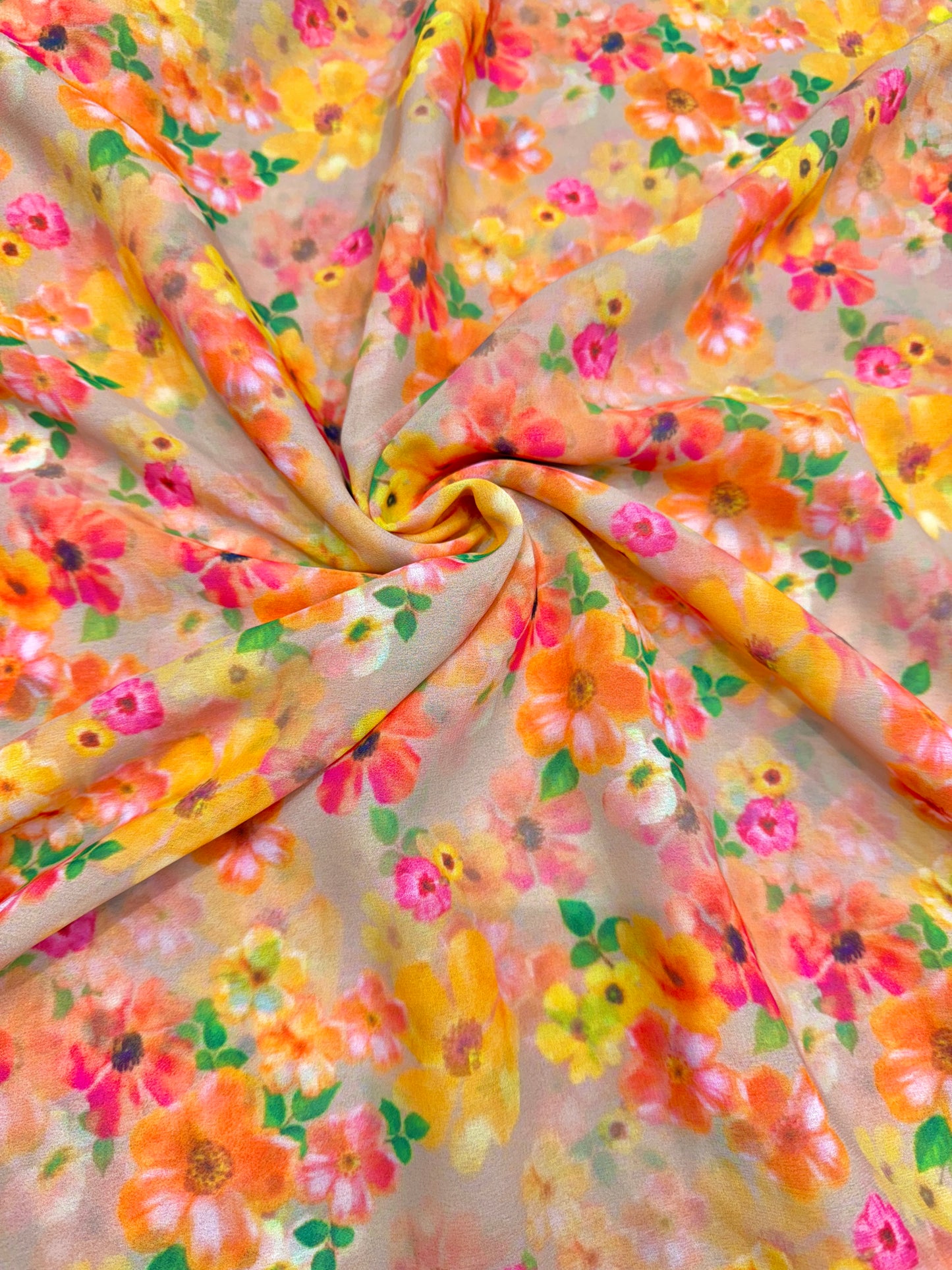 100% Soft šprinted georgette,š„»Lightweight 44-45inch width Sare , Anarkali , dresses