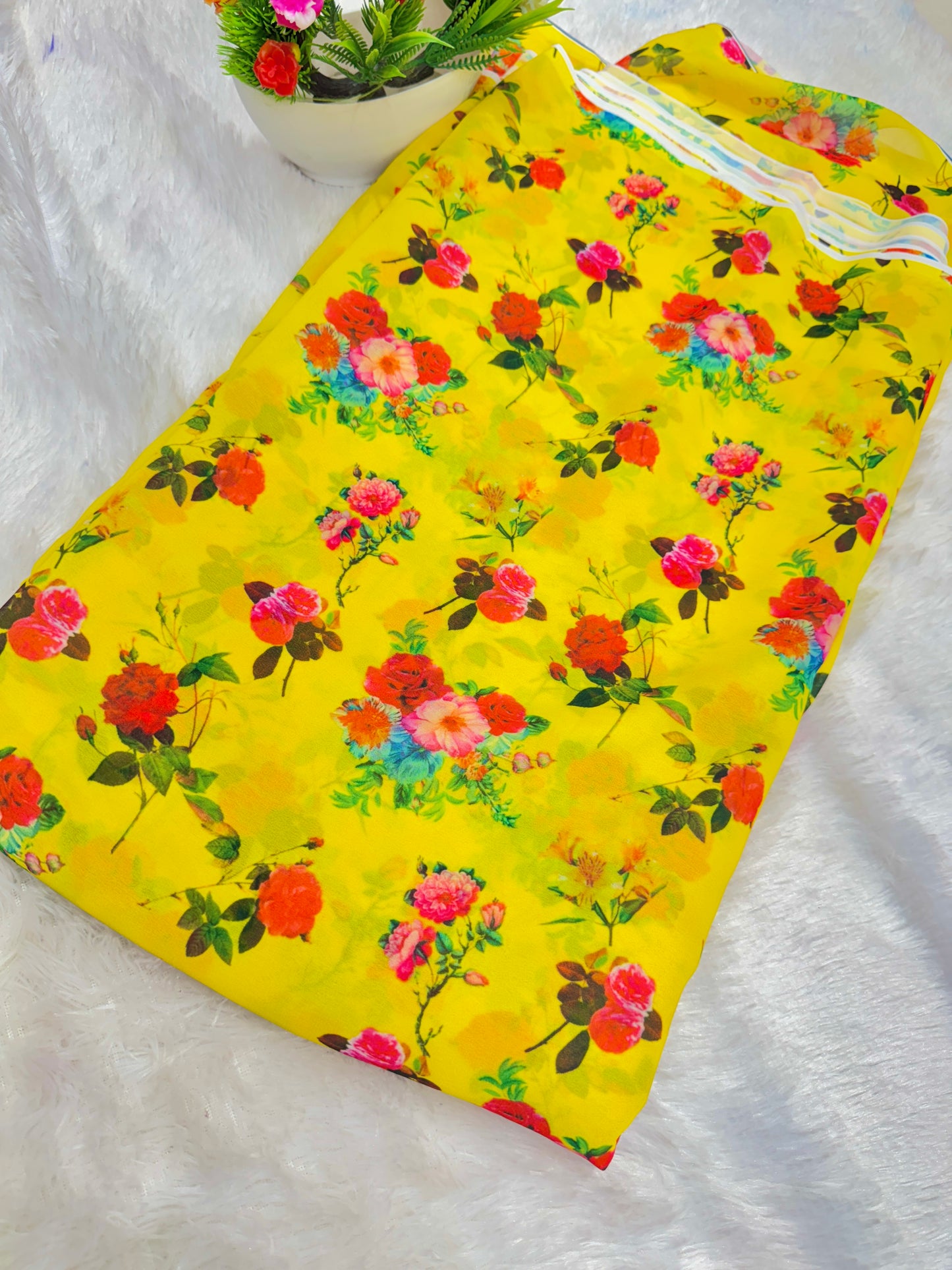 100% Soft šprinted georgette,š„»Lightweight 44-45inch width Sare , Anarkali , dresses