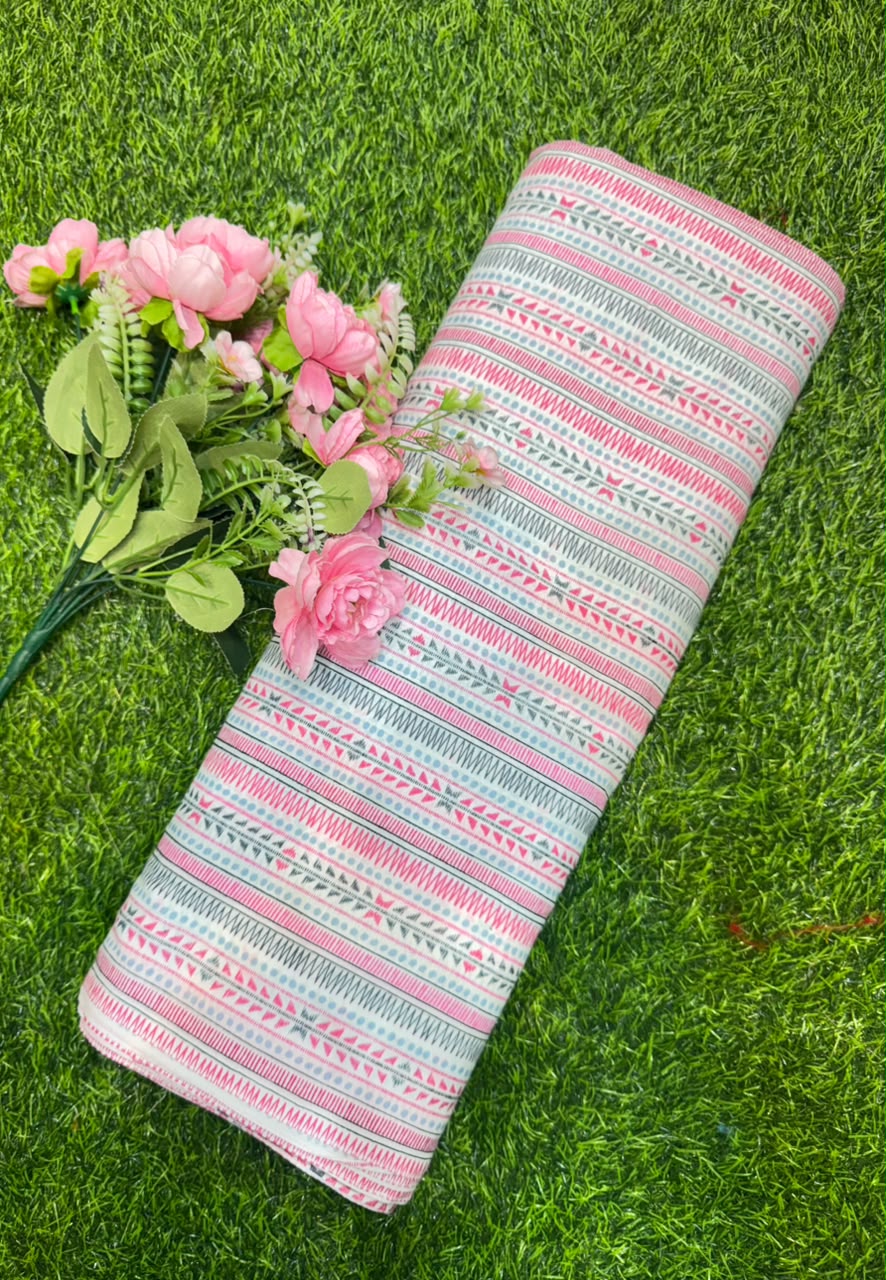 Premium Printed 100% pure cotton Width 44