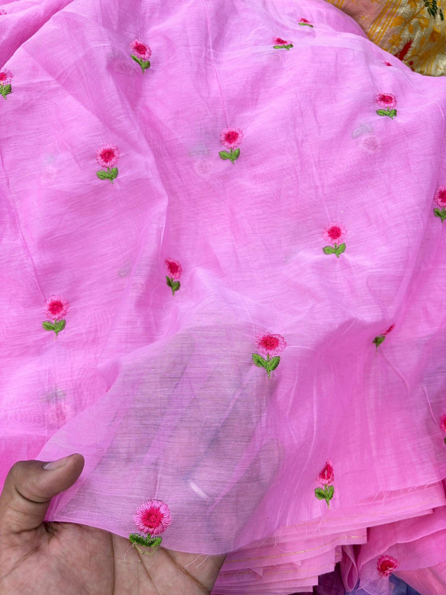 Premium Malchandari Dairy Embroidery Soft Width 44