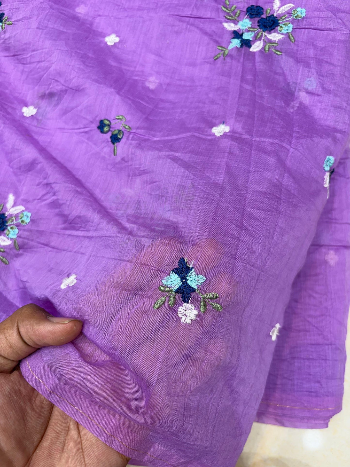 Premium Malchandari Embroidery Soft Fabric – 44" Width