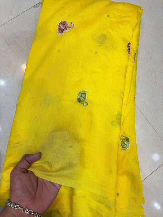 Premium Malchandari Dairy Embroidery Soft Width 44