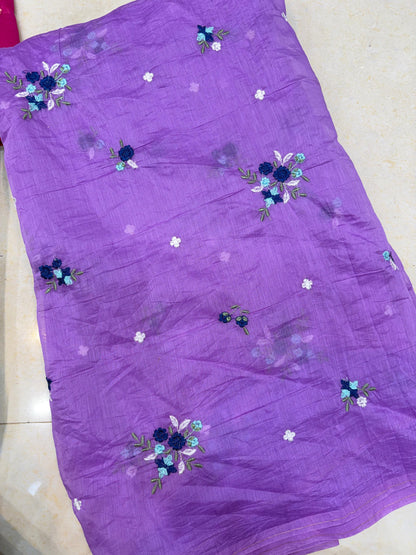 Premium Malchandari Dairy Embroidery Soft Width 44