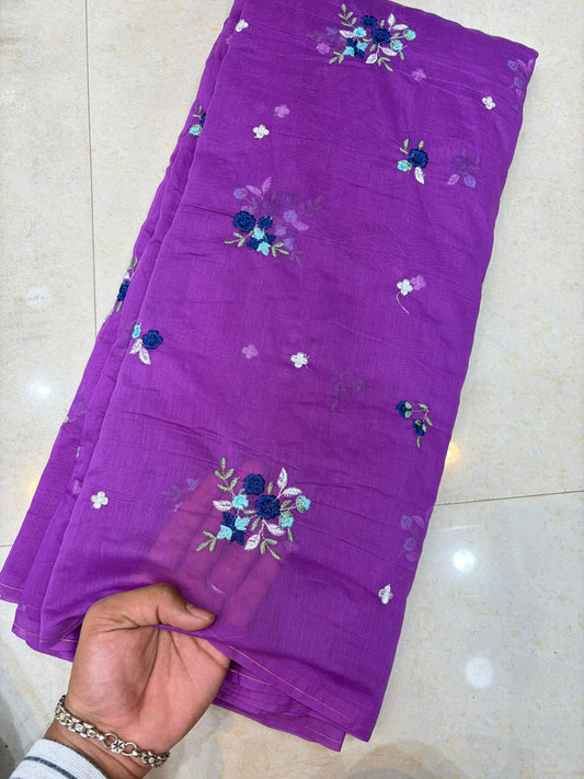 Premium Malchandari Dairy Embroidery Soft Width 44