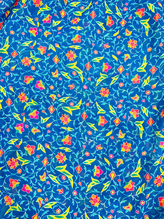 100% Soft 👗printed georgette,🥻Lightweight  44-45inch width Sare , Anarkali , dresses