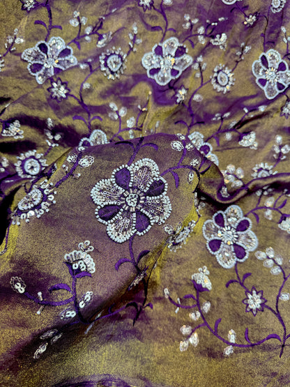 viscose  Tissue Embroidery 44 inch width