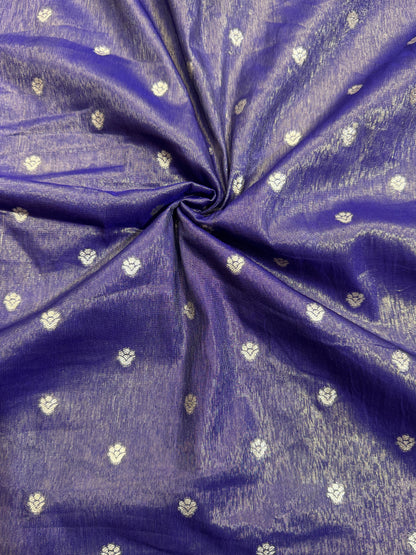 Paitanick Desing border with tissu fabric 44-45 width blue