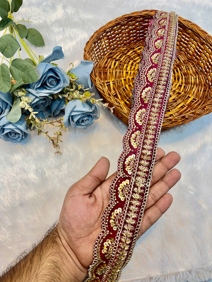 Premium handmade Designer Lace – 9 Meter Premium Decorative Lace (vine)