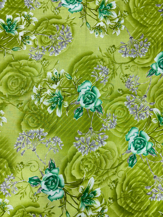 Premium Multicolor Jyothi Cotton Fabric (100% Pure Cotton) – Soft & Breathable 40 width