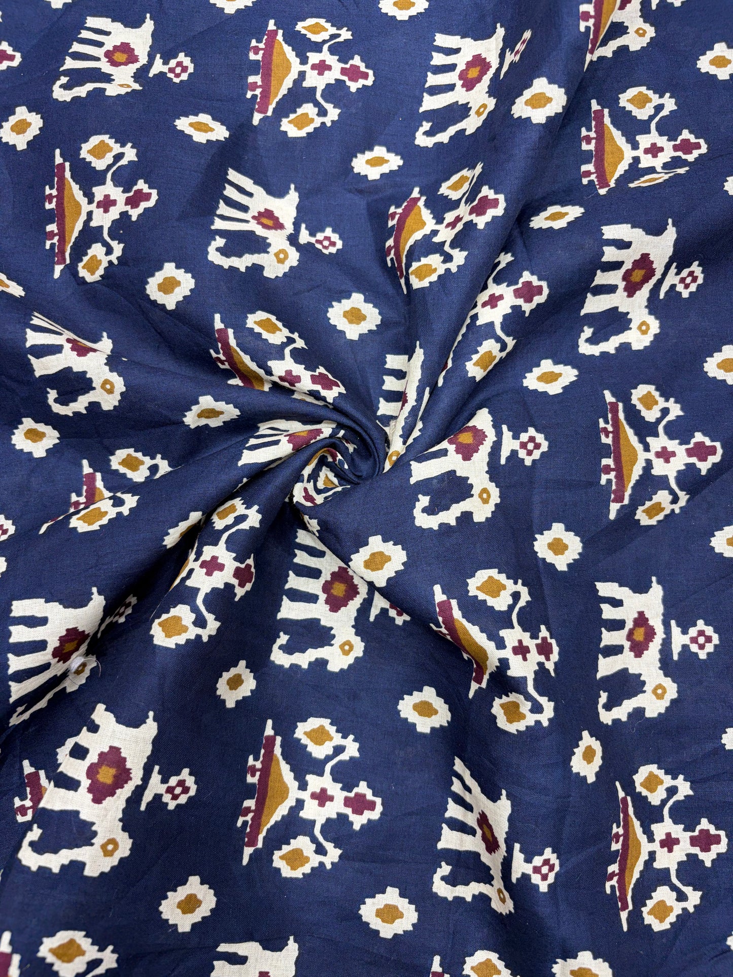 Premium Multicolor Jyothi Cotton Fabric (100% Pure Cotton) – Soft & Breathable 40 width
