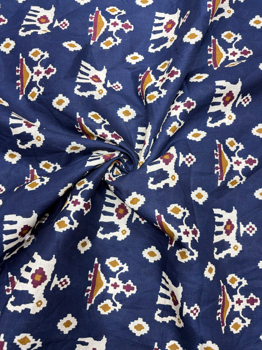 Premium Multicolor Jyothi Cotton Fabric (100% Pure Cotton) – Soft & Breathable 40 width