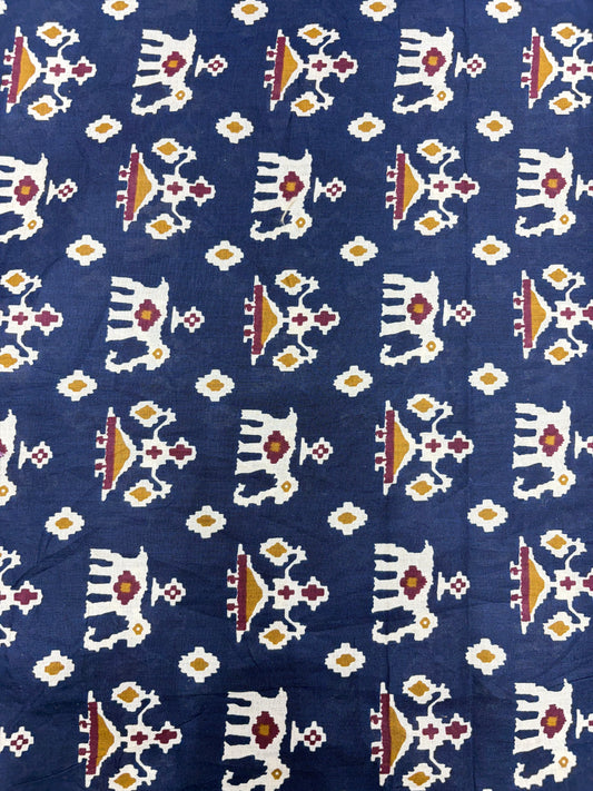 Premium Multicolor Jyothi Cotton Fabric (100% Pure Cotton) – Soft & Breathable 40 width