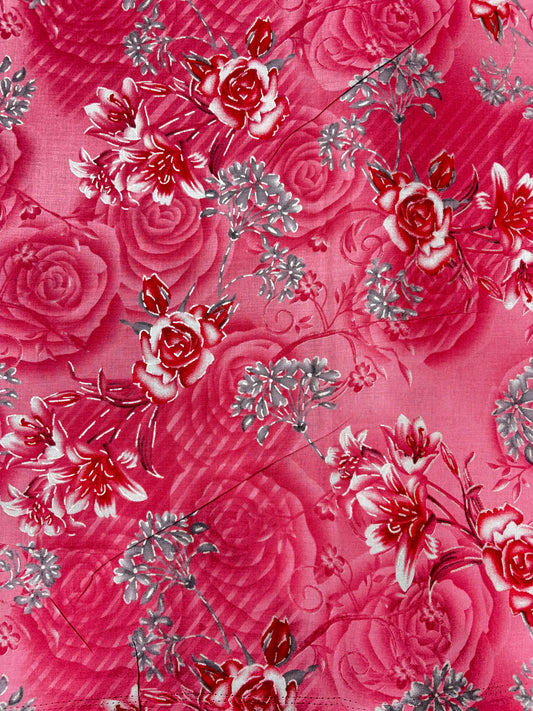 Premium Multicolor Jyothi Cotton Fabric (100% Pure Cotton) – Soft & Breathable 40 width