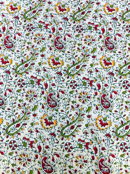 Premium Multicolor Jyothi Cotton Fabric (100% Pure Cotton) – Soft & Breathable 40 width