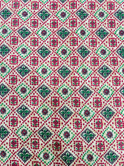 Premium Multicolor Jyothi Cotton Fabric (100% Pure Cotton) – Soft & Breathable 40 width