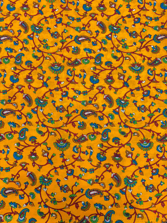 Premium Multicolor Jyothi Cotton Fabric (100% Pure Cotton) – Soft & Breathable 40 width