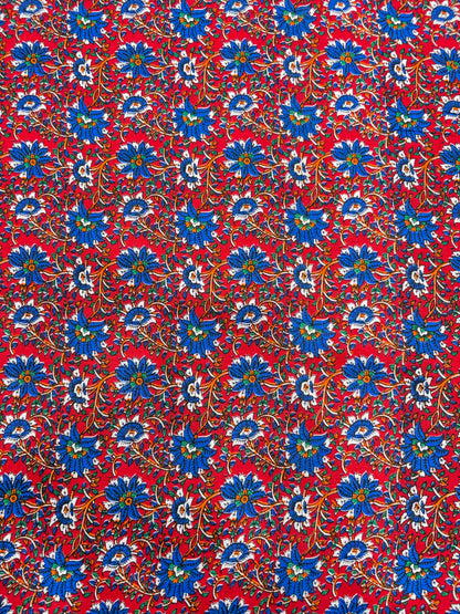 Premium Multicolor Jyothi Cotton Fabric (100% Pure Cotton) – Soft & Breathable 40 width