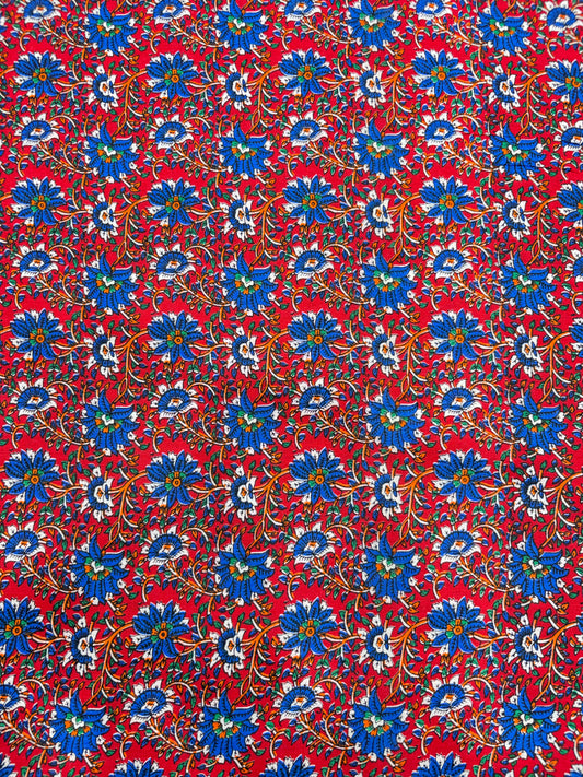 Premium Multicolor Jyothi Cotton Fabric (100% Pure Cotton) – Soft & Breathable 40 width