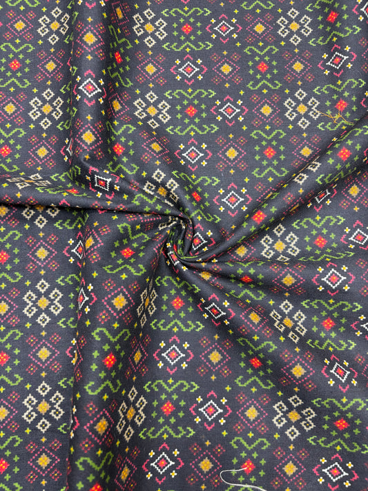 Premium Multicolor Jyothi Cotton Fabric (100% Pure Cotton) – Soft & Breathable 40 width