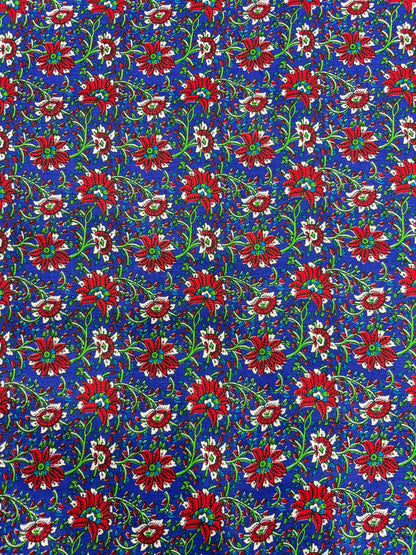 Premium Multicolor Jyothi Cotton Fabric (100% Pure Cotton) – Soft & Breathable 40 width