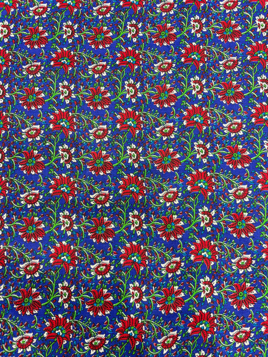 Premium Multicolor Jyothi Cotton Fabric (100% Pure Cotton) – Soft & Breathable 40 width