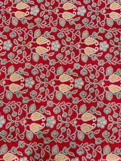 Premium Multicolor Jyothi Cotton Fabric (100% Pure Cotton) – Soft & Breathable 40 width