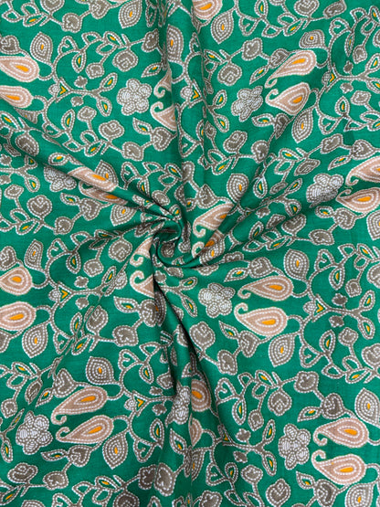 Premium Multicolor Jyothi Cotton Fabric (100% Pure Cotton) – Soft & Breathable 40 width