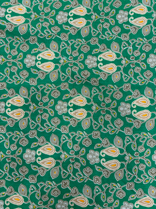 Premium Multicolor Jyothi Cotton Fabric (100% Pure Cotton) – Soft & Breathable 40 width