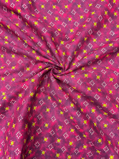 Premium Multicolor Jyothi Cotton Fabric (100% Pure Cotton) – Soft & Breathable 40 width