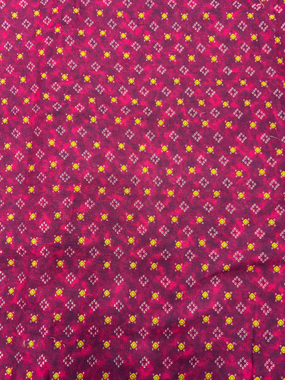 Premium Multicolor Jyothi Cotton Fabric (100% Pure Cotton) – Soft & Breathable 40 width