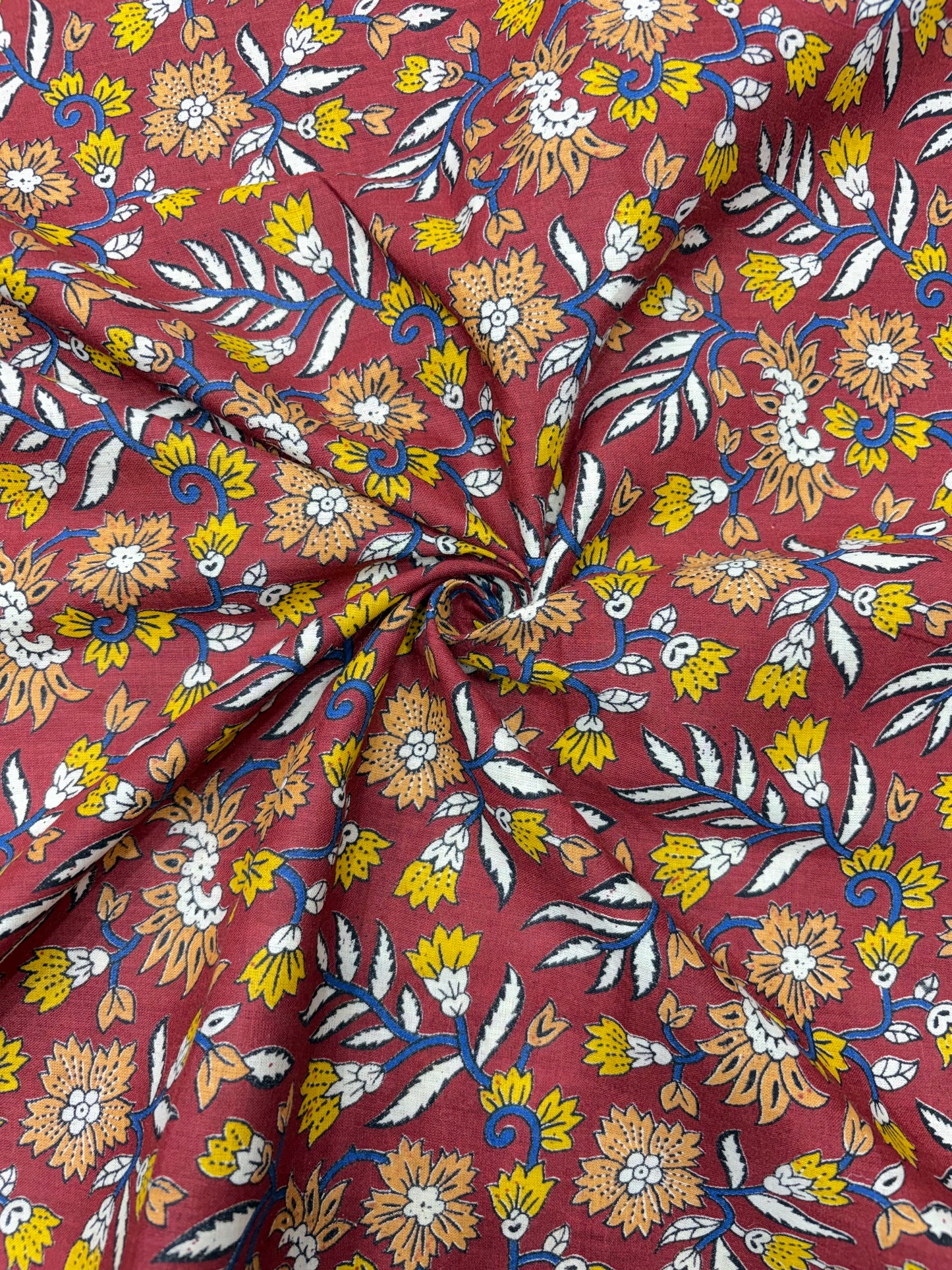 Premium Multicolor Jyothi Cotton Fabric (100% Pure Cotton) – Soft & Breathable 40 width
