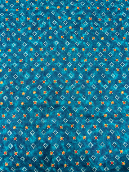 Premium Multicolor Jyothi Cotton Fabric (100% Pure Cotton) – Soft & Breathable 40 width